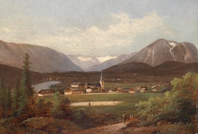 Blick über den Altausseersee von Ferdinand Lepie